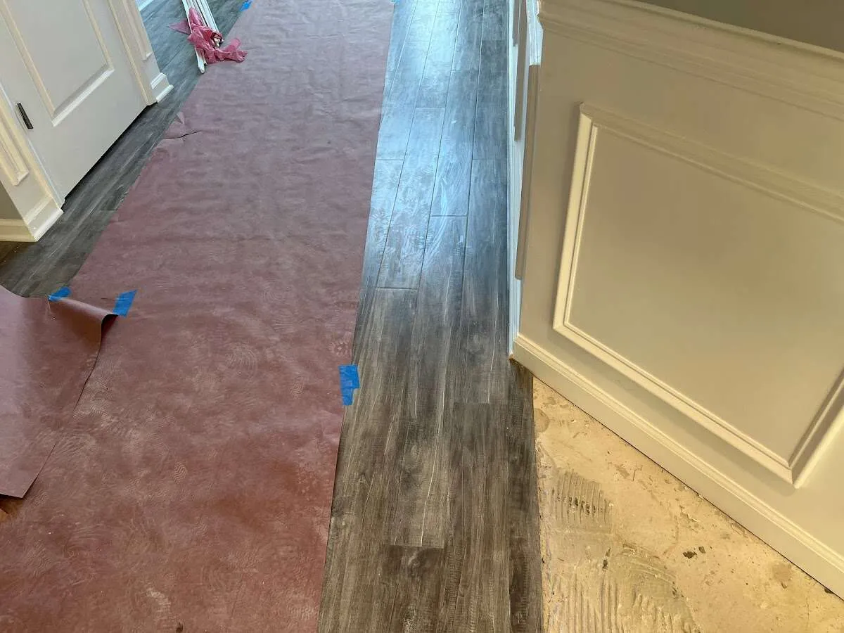 Completed marble shower restoration in Gonzales